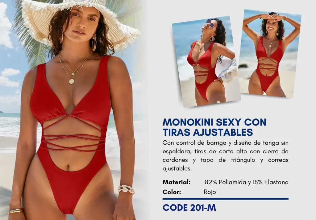 Traje de Baño Para Mujer Medium Elite Swim M-201