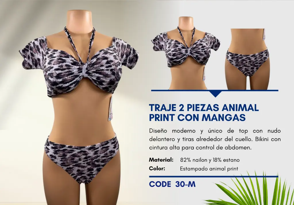Traje de Baño Para Mujer Medium Superior Swim M-30