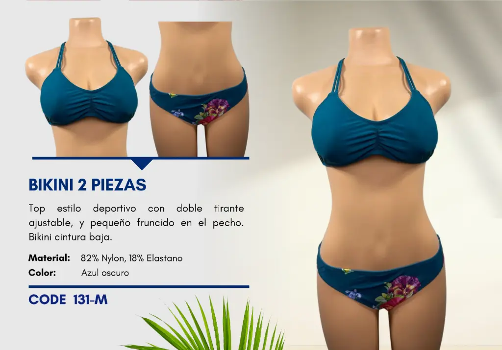 Traje de Baño Para Mujer Medium Superior Swim M-131