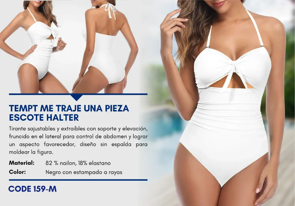 Traje de Baño Para Mujer Medium Superior Swim M-159