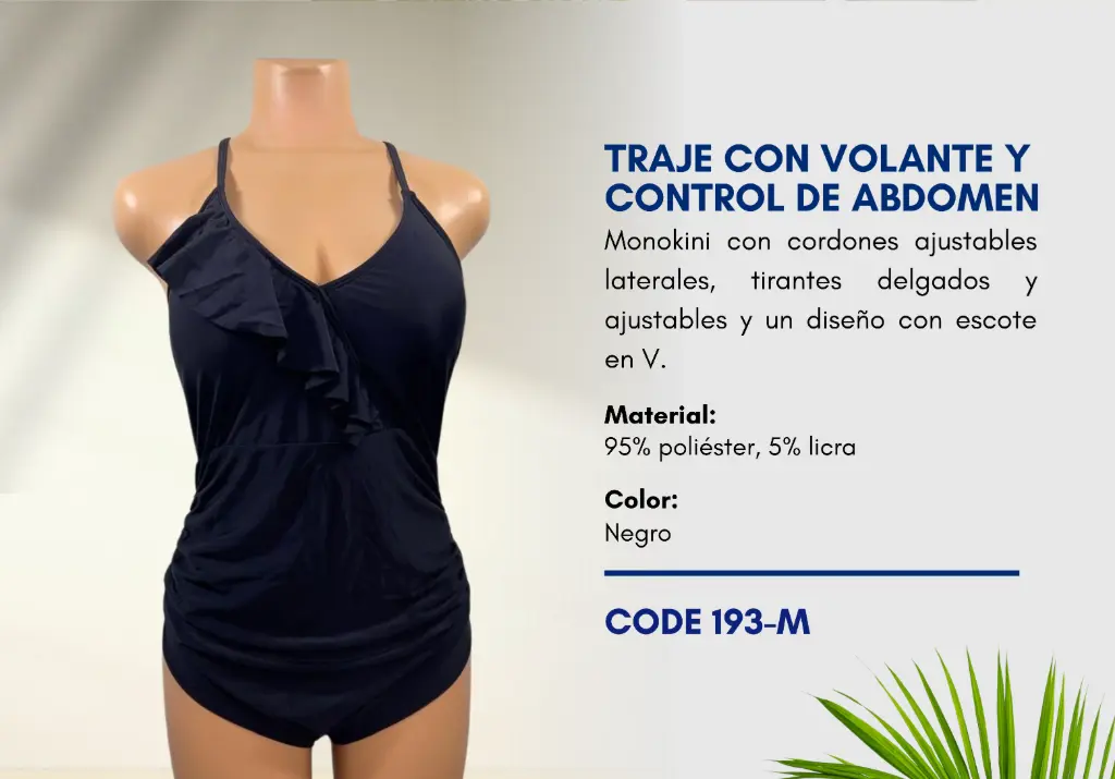 Traje de Baño Para Mujer Medium Superior Swim M-193