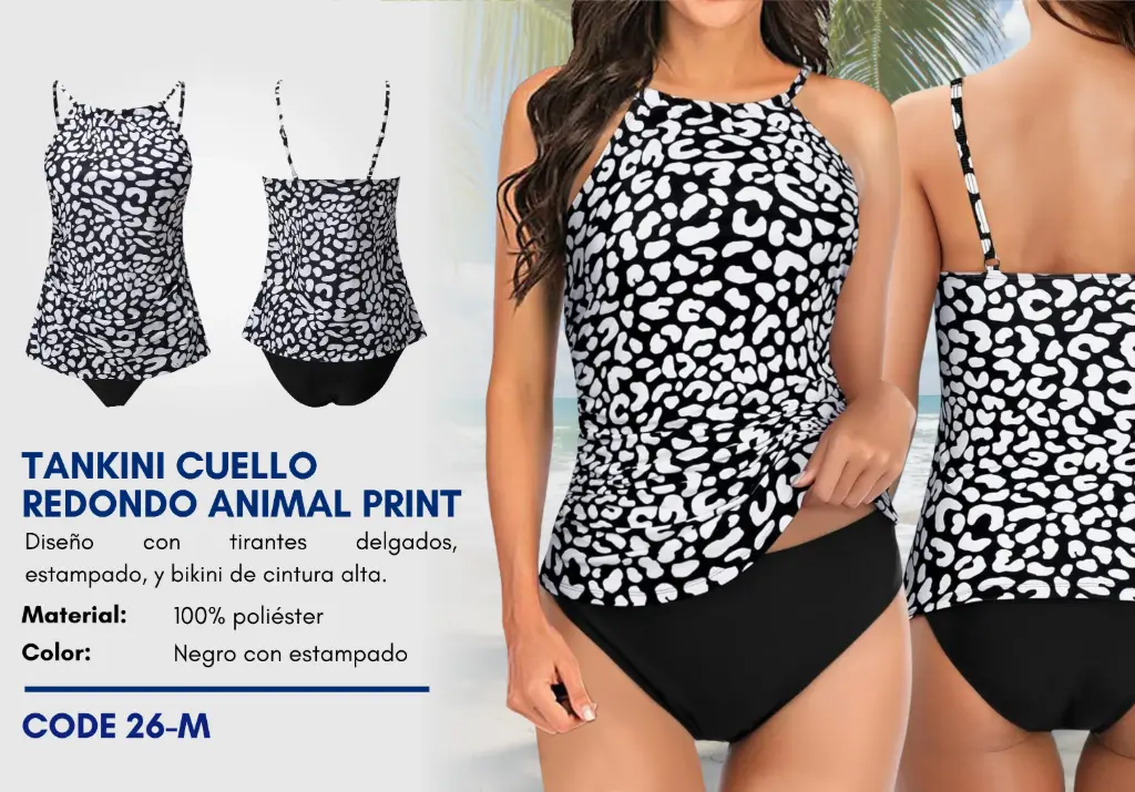 Traje de Baño Para Mujer Medium Esencial Swim M-26