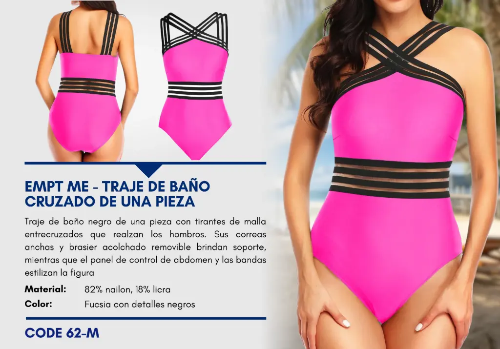 Traje de Baño Para Mujer Medium Esencial Swim M-62