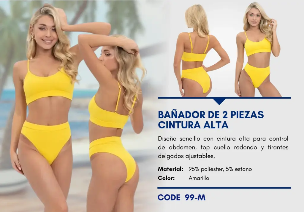 Traje de Baño Para Mujer Medium Esencial Swim M-99