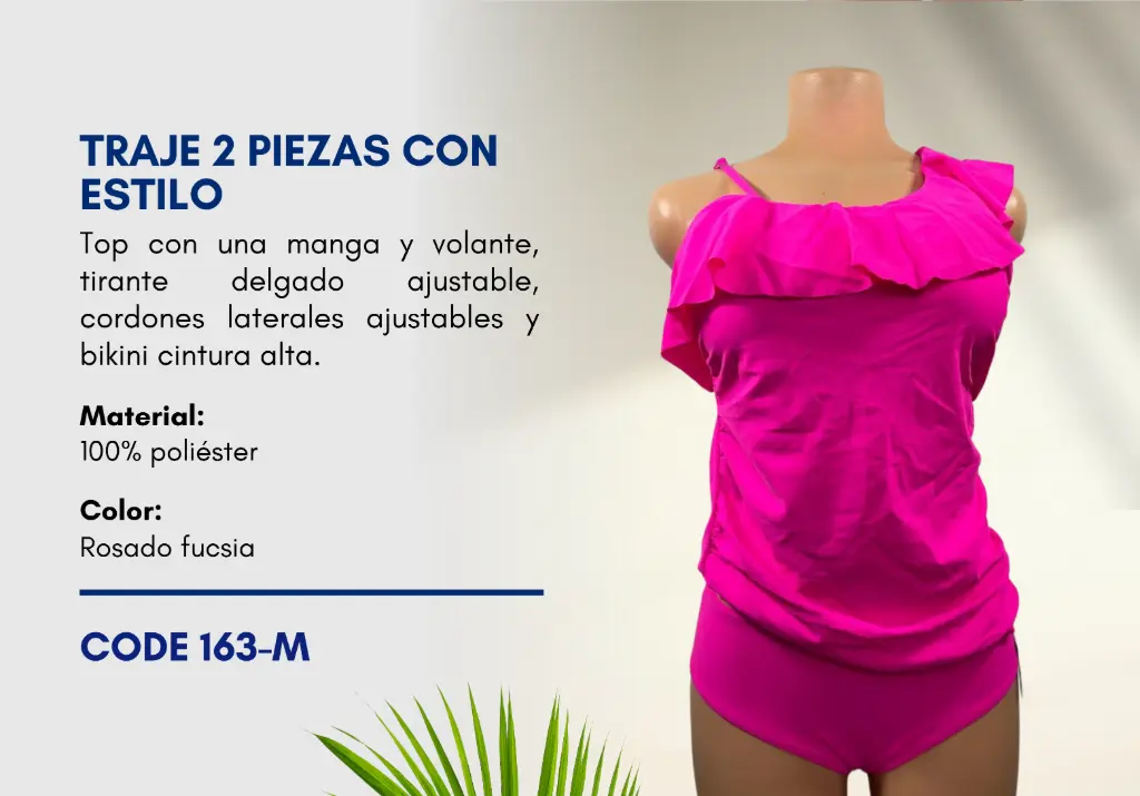 Traje de Baño Para Mujer Medium Esencial Swim M-163
