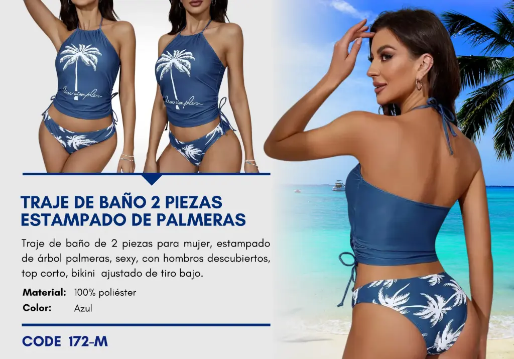 Traje de Baño Para Mujer Medium Esencial Swim M-172