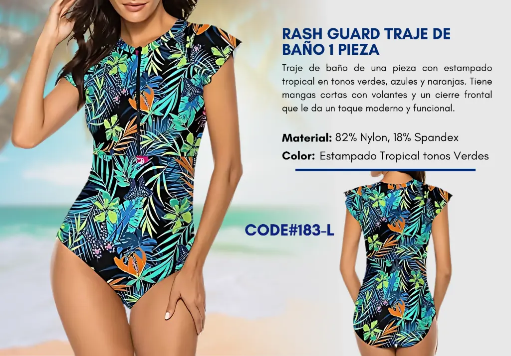 Traje de Baño Para Mujer Large Elite Swim L-183