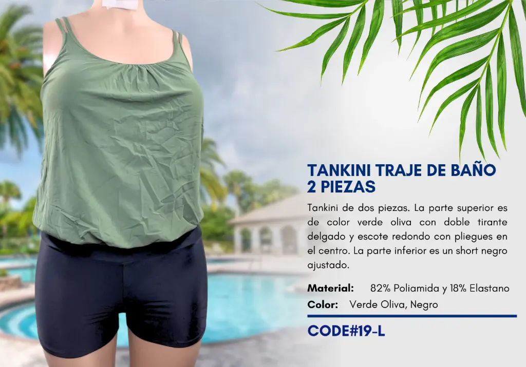 Traje de Baño Para Mujer Large Superior Swim L-19