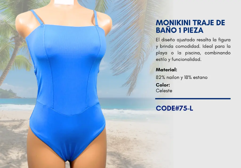 Traje de Baño Para Mujer Large Superior Swim L-75
