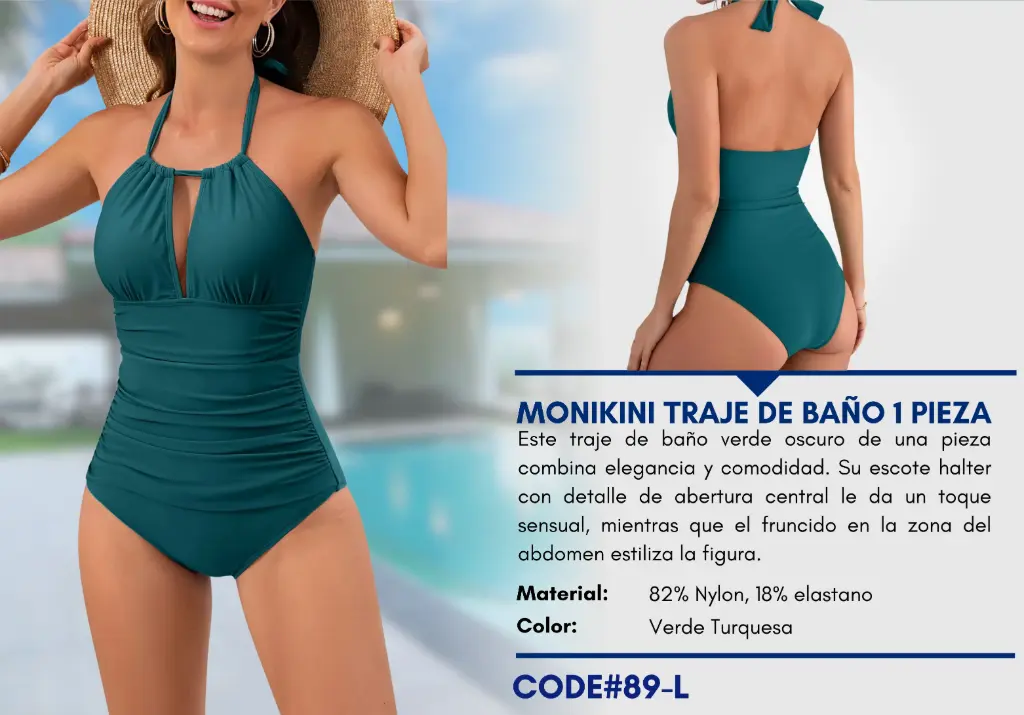 Traje de Baño Para Mujer Large Superior Swim L-89