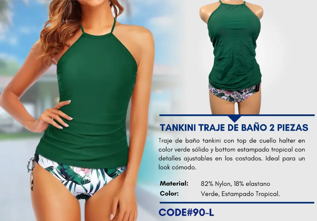 Traje de Baño Para Mujer Large Superior Swim L-90