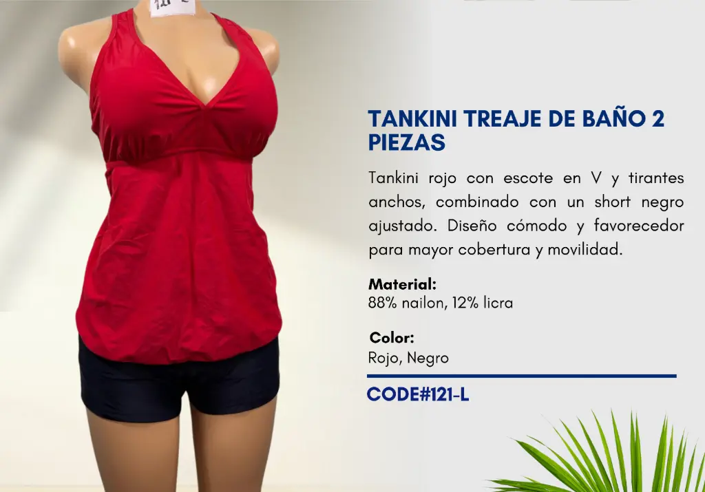 Traje de Baño Para Mujer Large Superior Swim L-121