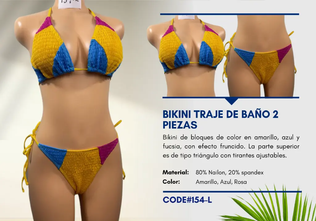Traje de Baño Para Mujer Large Superior Swim L-154