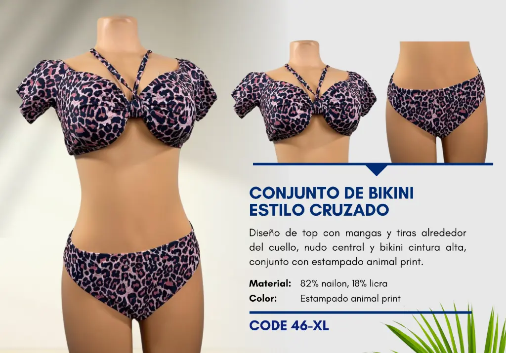 Traje de Baño Para Mujer Extra Large Elite Swim XL-46