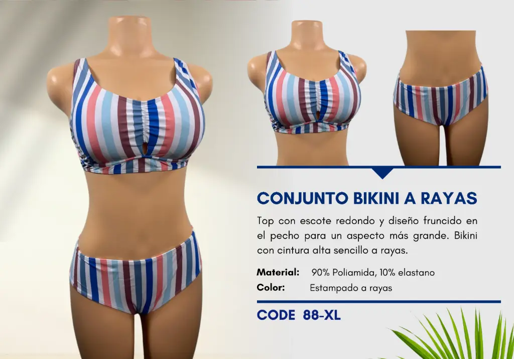 Traje de Baño Para Mujer Extra Large Elite Swim XL-88