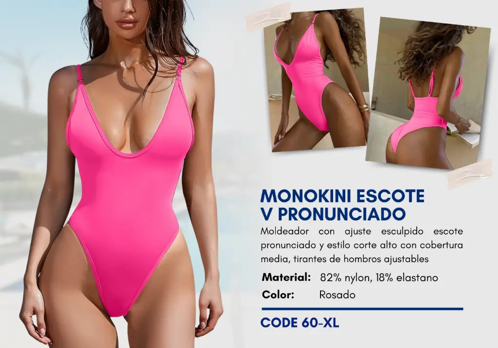 Traje de Baño Para Mujer Extra Large Superior Swim XL-60