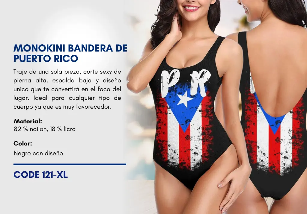 Traje de Baño Para Mujer Extra Large Esencial Swim XL-121