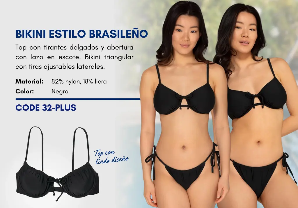 Traje de Baño Para Mujer PLUS Elite Swim PLUS-32
