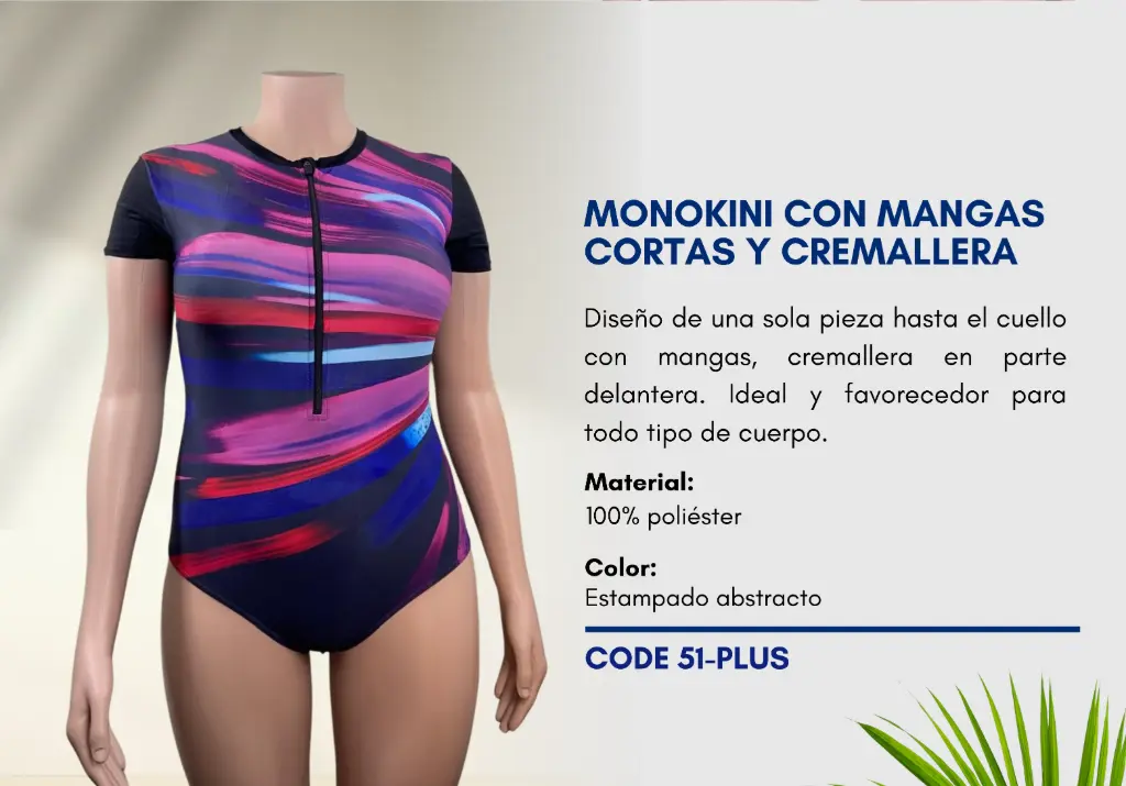 Traje de Baño Para Mujer PLUS Elite Swim PLUS-51