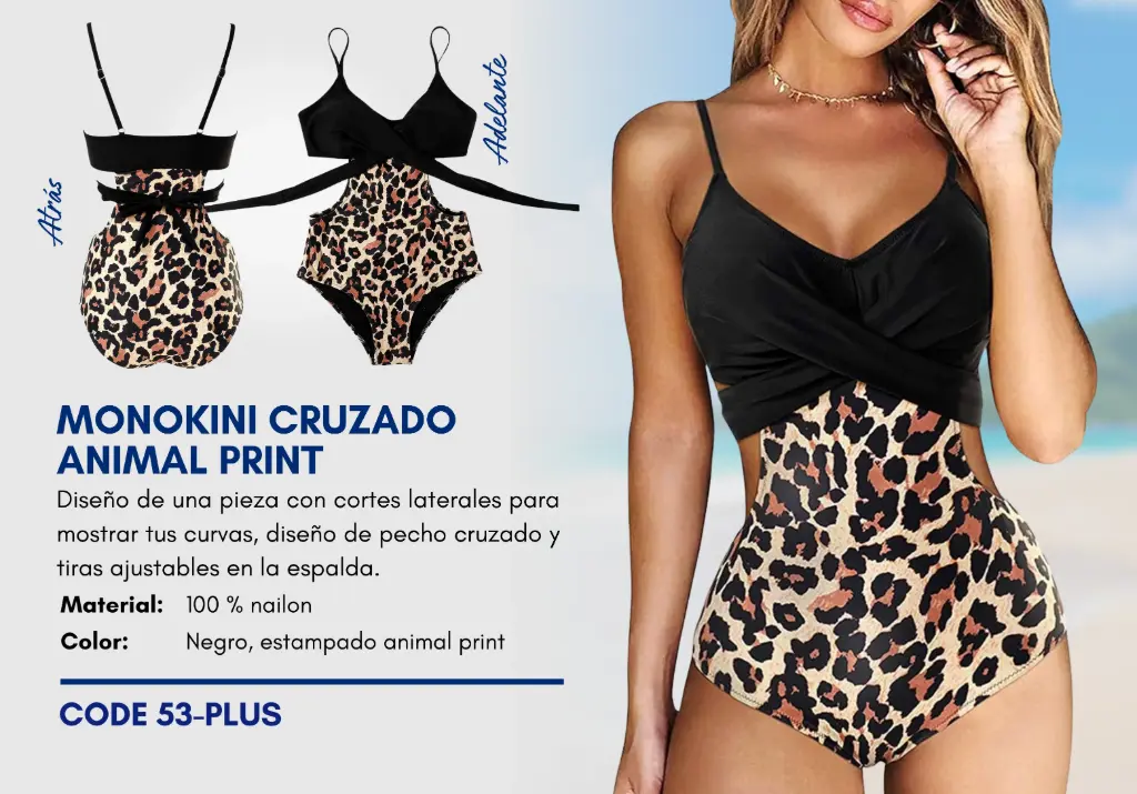 Traje de Baño Para Mujer PLUS Elite Swim PLUS-53