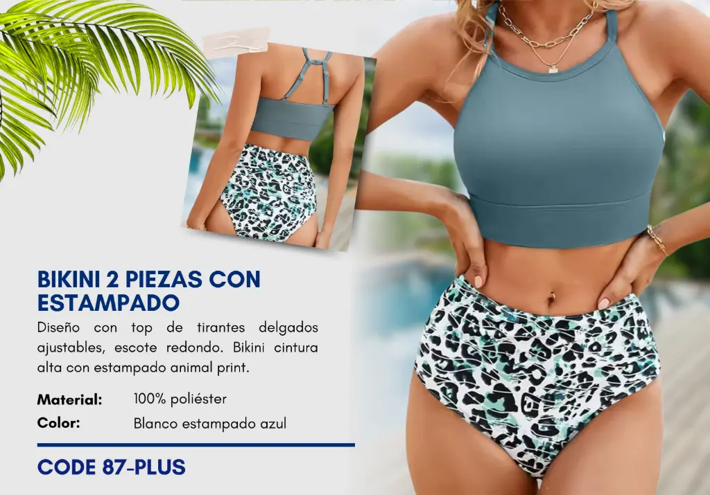 Traje de Baño Para Mujer PLUS Elite Swim PLUS-87