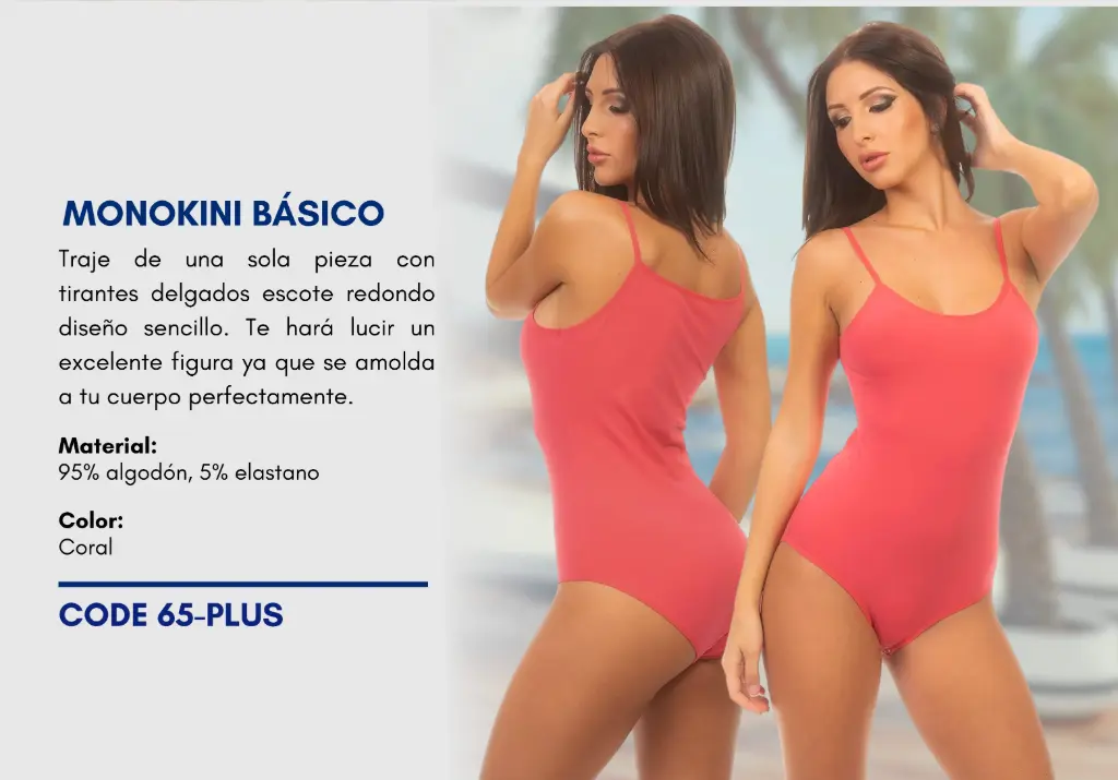 Traje de Baño Para Mujer PLUS Superior Swim PLUS-65