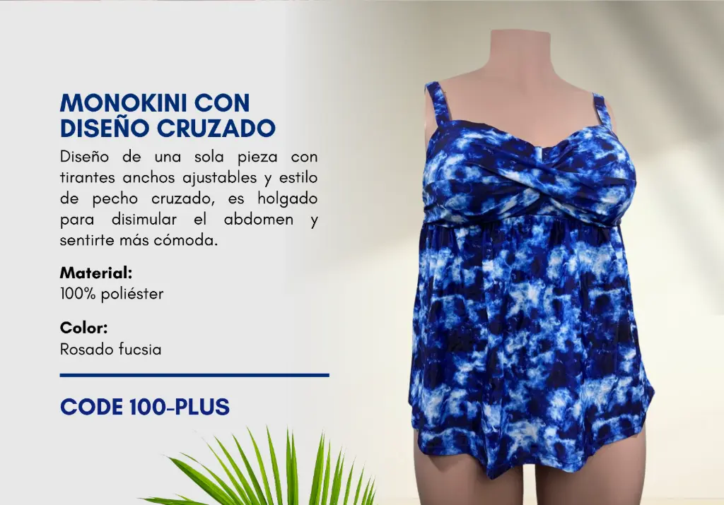 Traje de Baño Para Mujer PLUS Superior Swim PLUS-100