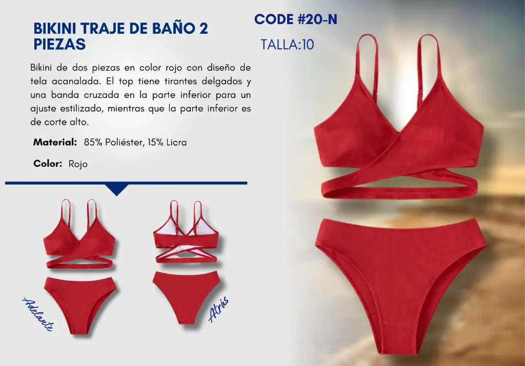 Traje de Baño Para Niña 10Y Kids Swim N-20