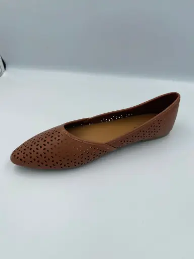 [Arizona Womens Julian Pointed Toe Ballet Flats - WHISKEY 10 MEDIUM] Bailarinas Arizona Julian De Punta Puntiaguda Para Mujer - Whisky 10 Medium | 198272674026 TRG187862668