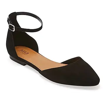 [A.N.A Womens Darell Ballet Flats - BLACK 9 1/2 MEDIUM] Bailarinas Darell Para Mujer De A.N.A. - Negro 9 1/2 Mediano | 198272201475 TRG187804396