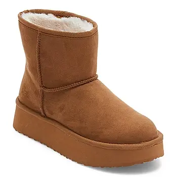 [Arizona Womens Ruthie Platform Flat Heel Winter Boots - BLACK 8 MEDIUM] Botas De Invierno Con Plataforma Y Tacón Plano Ruthie De Arizona Para Mujer - Negro 8 Mediano | R1N0000007Qcs7 TRG187797962