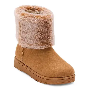 [Arizona Womens Sola Flat Heel Winter Boots - COGNAC 9 MEDIUM] Botas De Invierno De Tacón Plano Arizona Para Mujer - Cognac 9 Medium | R1N0000007Qac7 TRG187860286