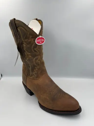 [Laredo Womens Spellbound Block Heel Cowboy Boots - Blacktan 8 Medium] Botas Vaqueras De Tacón Cuadrado Spellbound Para Mujer De Laredo - Negro Tostado 8 Mediano | 679145451321 TRG185052807