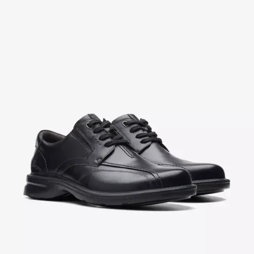 [Clarks Of England Clarks Mens Cc Gessler Lace Tan Oxford Shoes - BLACK 13 WIDE] Clarks Of England Zapatos Oxford Clarks Cc Gessler Con Cordones En Color Tostado Para Hombre - Negro 13 Ancho | TRG185045656