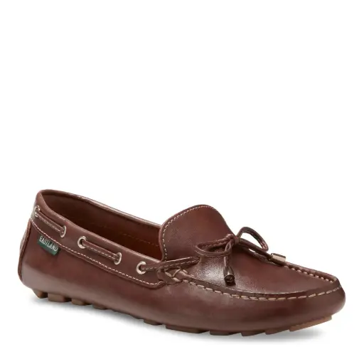 [Eastland Womens Marcella Slip-On Shoe - Brown 6 Medium] Eastland Marcella - Zapato Sin Cordones Para Mujer - Marrón 6 (Talla Mediana) | 94352373790 TRG187601023