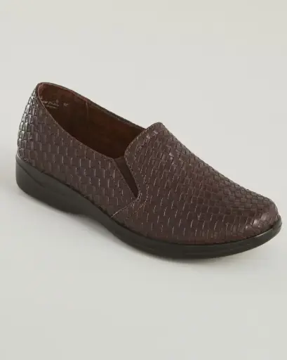 [Easy Street ETERNITY - Brown Woven 9 1/2 Medium] Easy Street Eternity - Tejido Marrón 9 1/2 Mediano | TRG187860755