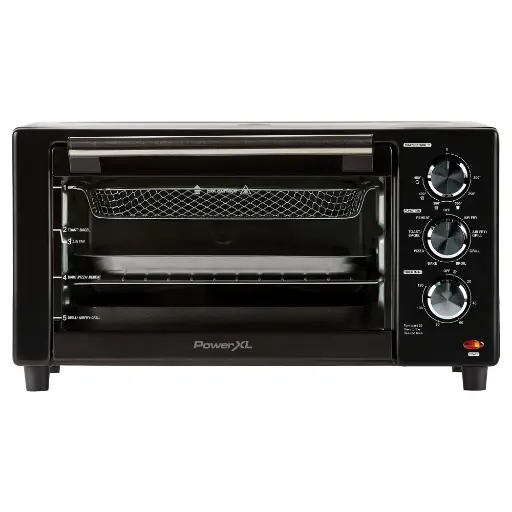 [Power Xl Powerxl Air Fryer Grill Toaster Oven PXLAFG - BLACK ONE SIZE] Freidora De Aire Power Xl Powerxl, Parrilla, Horno Tostador Pxlafg - Negro | 752356830649 TRG189779322