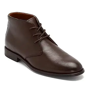 [J.Ferrar Jf Mens Milden Flat Heel Chukka Boots - BROWN 7 1/2 MEDIUM] J.Ferrar Jf Botas Chukka De Tacón Plano Milden Para Hombre - Marrón 7 1/2 Mediano | TRG191655161