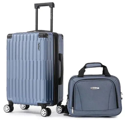 [Rockland Napa Valley 2-Pc. Hardside Lightweight Luggage Set - BLUE ONE SIZE] Juego De Maletas Ligeras Y Rígidas Rockland Napa Valley De 2 Piezas - Azul | 675478259030 TRG188555770