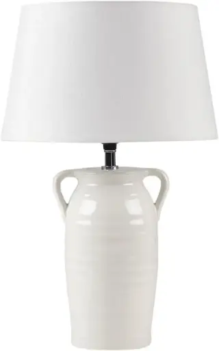 [Ink + Ivy Ink+Ivy Everly Ceramic Table Lamp - WHITE ONE SIZE] Lámpara De Mesa De Cerámica Ink+Ivy Everly De Ink+Ivy - Blanca | 86569999658 TRG180080622