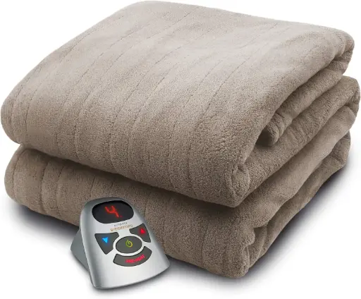 [Biddeford Microplush Heated Electric Blanket Gray - Twin] Manta Eléctrica Calefactable Biddeford Microplush Gris - Individual | 657812179273 TRG180028182