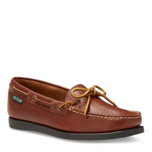 [Eastland Womens Yarmouth Loafers - Tan 9 1/2 Medium] Mocasines Eastland Yarmouth Para Mujer - Beige 9 1/2 Mediano | TRG185045632