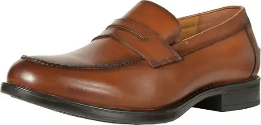 [Florsheim Mens Loafers - COGNAC BROWN 12 EXTRA WIDE] Mocasines Florsheim Para Hombre - Marrón Coñac, 12 Extra Anchos | TRG180841556