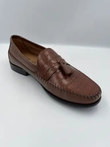 [Florsheim Mens Loafers - COGNAC BROWN 12 EXTRA WIDE] Mocasines Florsheim Para Hombre - Marrón Coñac, 12 Extra Anchos | TRG180841556