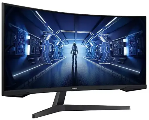 [SAMSUNG LC34G55TWDNXZA 34" Odyssey G55T WQHD 165Hz 1ms(MPRT) HDR Curved Gaming Monitor Black] Monitor Curvo Para Juegos Samsung Lc34G55Twdnxza Odyssey G55T De 34" Pulgadas WQHD, 165 Hz, 1 Ms, Hdr