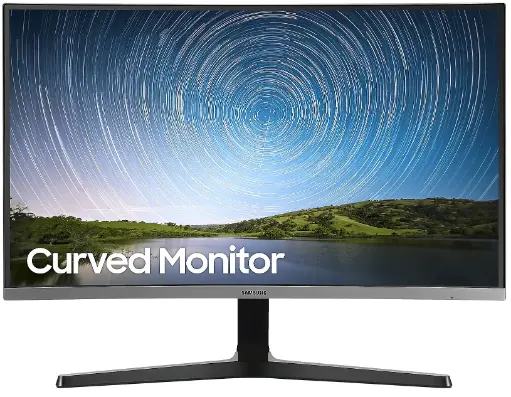 [SAMSUNG LC32R500FHNXZA 32" Class Curved (1,920 x 1,080) Monitor] Monitor Curvo Samsung Lc32R500Fhnxza De 32" Pulgadas