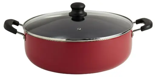 [Infuse 10.5-Qt. Non-Stick Family Cooker - RED ONE SIZE] Olla Familiar Antiadherente Infuse De 10.5 Cuartos - Roja, Tamaño Único | 48552678629 48552678629