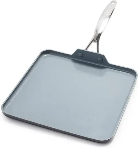 [Green Pan Greenpan Valencia Pro 11" Griddle - GRAY ONE SIZE] Plancha Greenpan Valencia Pro De 11" - Gris | 885837023527 TRG189588495