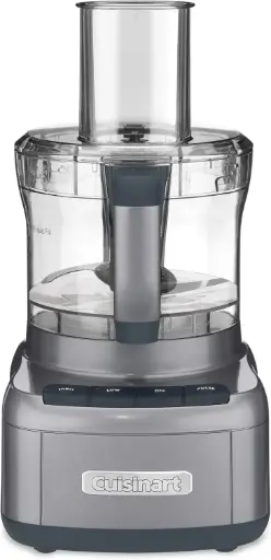 [Cuisinart FP-8GMP1 Elemental 8-Cup Food Processor, Gunmetal] Procesador De Alimentos Cuisinart Fp-8Gmp1 Elemental De 8 Tazas, Color Bronce | 86279170583 TRG178110524