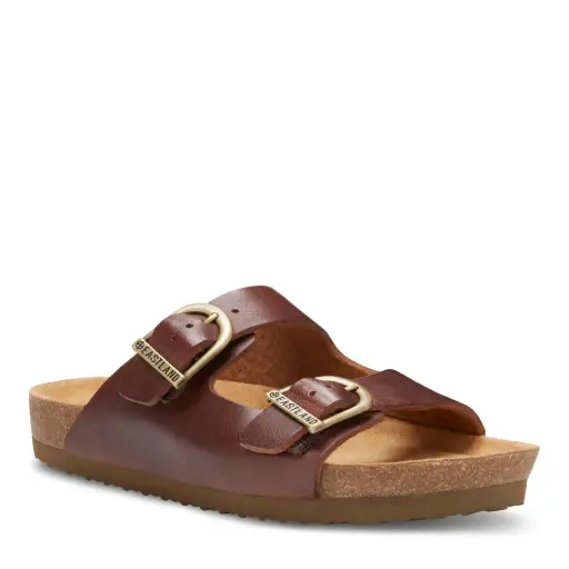 [Eastland Cambridge Womens Footbed Sandals - WALNUT 7 MEDIUM] Sandalias Con Plantilla Eastland Cambridge Para Mujer - Nogal 7 Mediano | TRG192807551